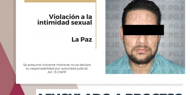 VINCULADO A PROCESO POR DOS CARGOS DE VIOLACIÓN A LA INTIMIDAD SEXUAL