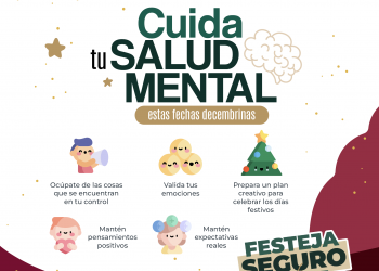RECOMIENDA SALUD SEGUIR HÁBITOS QUE FORTALEZCAN EL BIENESTAR EMOCIONAL EN EL PERIODO INVERNAL
