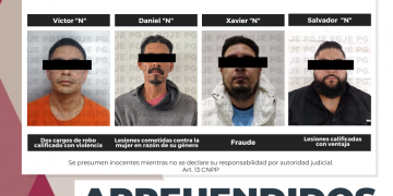 CUMPLIMENTA PGJE CINCO ÓRDENES DE APREHENSIÓN POR DIVERSOS DELITOS