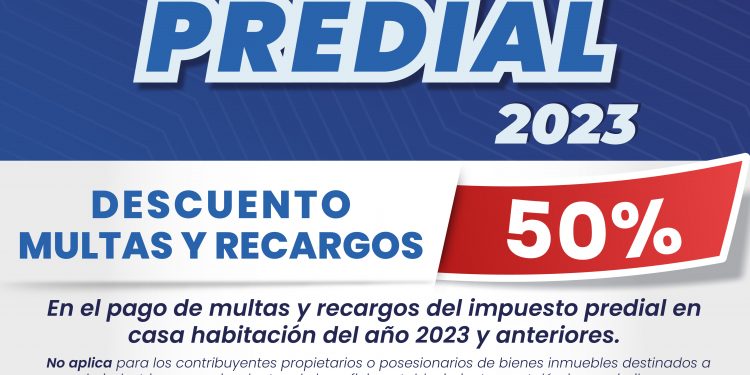 CONTINÚA VIGENTE PROGRAMA DE DESCUENTOS EN PAGO DE IMPUESTO PREDIAL Y REFRENDO DE LICENCIAS COMERCIALES Y DE ALCOHOLES