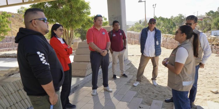EL INSTITUTO DEL DEPORTE MUNICIPAL DE LOS CABOS FORTALECE EL MEJORAMIENTO DE PARQUES Y ESPACIOS RECREATIVOS EN EL MUNICIPIO