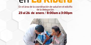 GOBIERNO DE LOS CABOS INFORMA QUE DEL 23 AL 26 DE ENERO SE ESTARÁN BRINDANDO CONSULTAS MÉDICAS EN LA DELEGACIÓN DE LA RIBERA