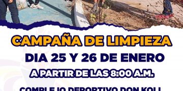 INSTITUTO DEL DEPORTE MUNICIPAL DE LOS CABOS INVITA A LA CIUDADANÍA A PARTICIPAR EN LA JORNADA DE LIMPIEZA DE EL COMPLEJO DEPORTIVO DON KOLL
