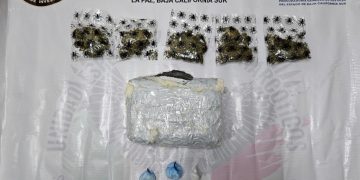 ASEGURA PGJE MÁS DE 2 MIL DOSIS DE DROGA MEDIANTE CATEO EN UN DOMICILIO DE LA COLONIA REFORMA EN LA PAZ