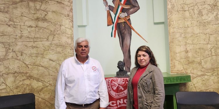 LA LIGA DE COMUNIDADES AGRARIAS Y SINDICATOS CAMPESINOS DE BAJA CALIFORNIA SUR DESIGNO A MARIA DEL CARMEN AVIÑA BARAJAS COMO SU ENLACE CON LA CONGREGACION MARIANA TRINITARIA