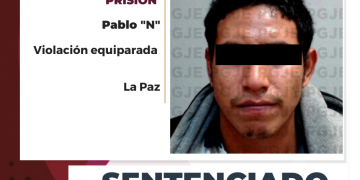 MÁS DE 6 AÑOS DE PRISIÓN OBTIENE PGJE PARA CULPABLE DE VIOLACIÓN EQUIPARADA