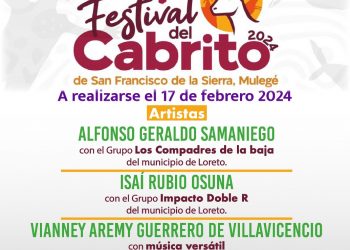 ISC PRESENTE EN EL 1er FESTIVAL DEL CABRITO