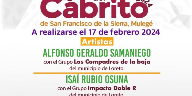 ISC PRESENTE EN EL 1er FESTIVAL DEL CABRITO