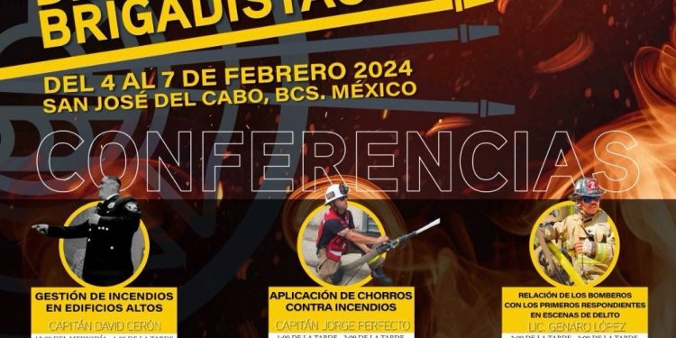 REALIZARÁN 1ER CONGRESO INTERNACIONAL DE BOMBEROS Y BRIGADISTAS EN SAN JOSÉ DEL CABO