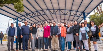 ENTREGA ALCALDESA NUEVA TECHUMBRE EN CBTIS NO. 69