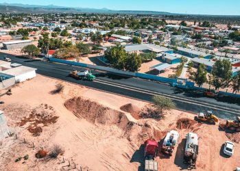 AVANZA OBRA DE PAVIMENTACIÓN EN VIZCAÍNO