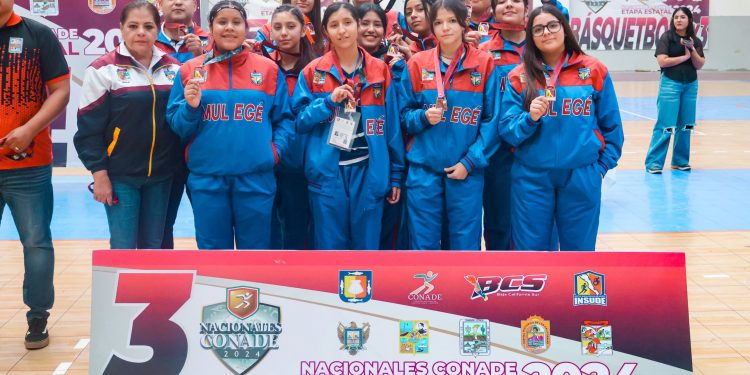 SUMAN 27 MEDALLAS PARA MULEGÉ EN LA ETAPA ESTATAL DE LOS CONADE 2024