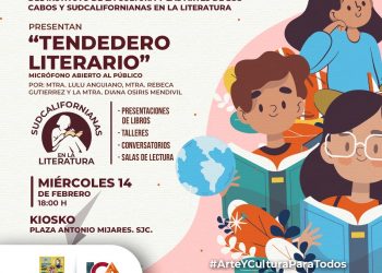 INVITA INSTITUTO DE LA CULTURA Y LAS ARTES A LA CIUDADANÍA A LA PRESENTACIÓN DEL “TENDEDERO LITERARIO “ EN SJC