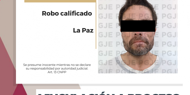 QUEDA EN PRISIÓN PREVENTIVA POR ROBO EN ESTABLECIMIENTO COMERCIAL EN LA PAZ