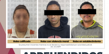 CUMPLIMENTA PGJE TRES ÓRDENES DE APREHENSIÓN POR DELITO DE ROBO EN LOS CABOS Y LA PAZ