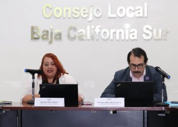 INE BCS PRESENTA ESQUEMA DE SEGURIDAD PARA LAS CANDIDATURAS EN LAS ELECCIONES 2024