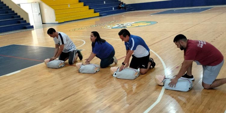 UABCS CAPACITA A SUS INSTRUCTORES DE DEPORTE EN PRIMEROS AUXILIOS
