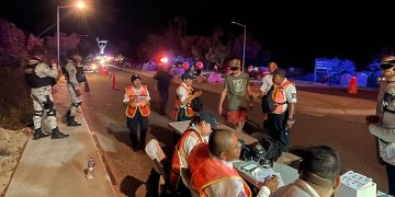 REALIZA TRÁNSITO MUNICIPAL OPERATIVO DE ALCOHOLIMETRIA EN LOS CABOS