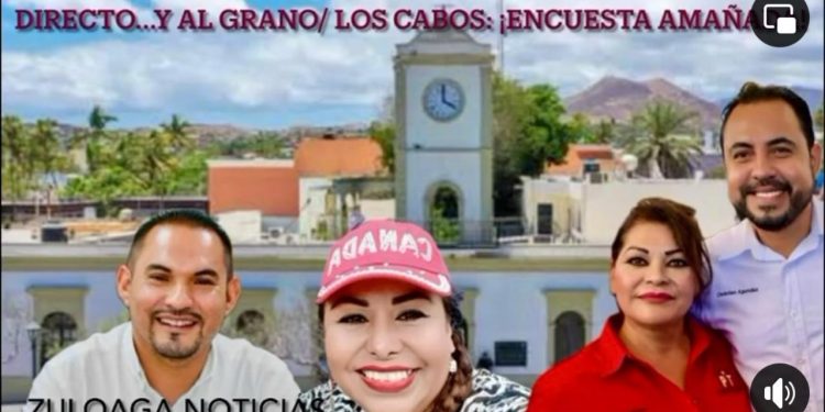 DIRECTO… Y AL GRANO/ LOS CABOS: ¡ENCUESTA AMAÑADA! Por: Eliseo Zuloaga Canchola
