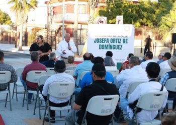 CON UNA INVERSIÓN DE 33.2 MDP ENTREGA GOBERNADOR OBRA DE REHABILITACIÓN DE 12 TRAMOS EN EL MUNICIPIO DE LA PAZ