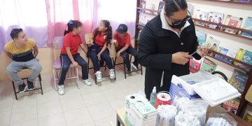 REALIZAN JORNADAS DE VACUNACIÓN INFANTIL EN ESCUELAS PRIMARIAS DE LA PAZ