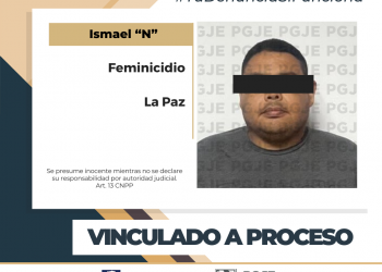 OBTIENE PGJE VINCULACIÓN A PROCESO PARA IMPUTADO POR FEMINICIDIO  