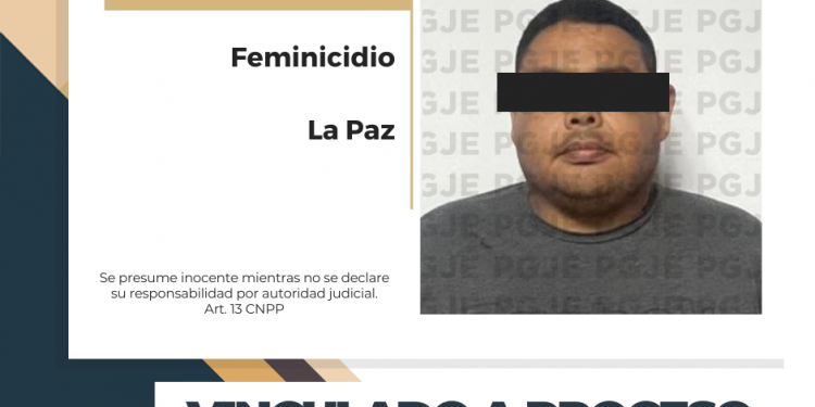 OBTIENE PGJE VINCULACIÓN A PROCESO PARA IMPUTADO POR FEMINICIDIO  