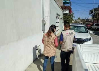 REALIZA INE LA VERIFICACIÓN NACIONAL MUESTRAL EN BCS