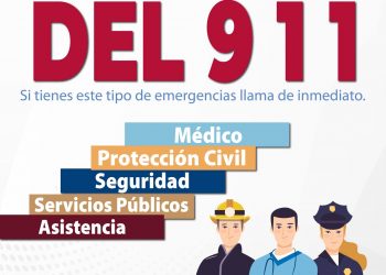 ATIENDE 911 LOS LLAMADOS DE EMERGENCIA DE LA CIUDADANÍA DE LOS CABOS LAS 24 HORAS LOS 366 DÍAS DEL AÑO