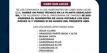 DESCARTA DIRECCIÓN MUNICIPAL DE PROTECCIÓN CIVIL DE LOS CABOS POSIBILIDAD DE DESARROLLO DE UN HURACÁN FUERA DE TEMPORADA