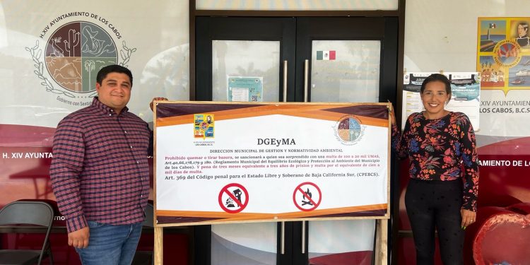 MULTARÁN A LAS PERSONAS QUE SE LES SORPRENDA TIRANDO BASURA EN LLS CABOS