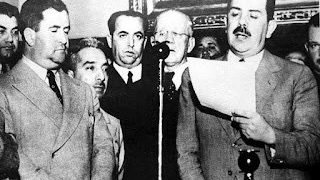 OCHENTA Y SEIS AÑOS SE CUMPLEN HOY DE LA EXPROPIACION PETROLERA EN MEXICO Y LA CONSTITUCION DE LA EMPRESA PARAESTATAL PETROLEOS MEXICANOS