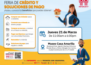 INFONAVIT ACERCA CRÉDITOS Y SOLUCIONES DE PAGO A DERECHOHABIENTESSUDCALIFORNIANOS