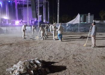 SERVICIOS PÚBLICOS LLEVA A CABO LA LIMPIEZA DE LOS LUGARES DONDE SE DESARROLLAN LAS FIESTAS TRADICIONALES DE SJC