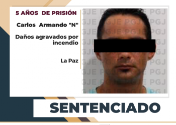 OBTIENE PGJE SENTENCIA DE 5 AÑOS DE PRISIÓN Y LA REPARACIÓN DEL DAÑO POR MÁS DE 32 MILLONES DE PESOS PARA CULPABLE DE INCENDIO EN TIENDA LEY