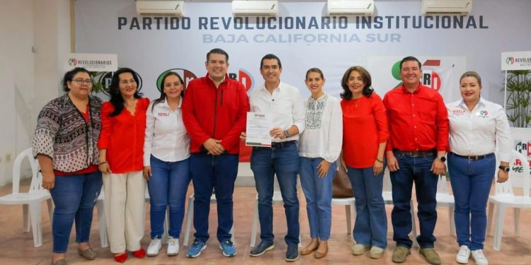 “PRIISMO EN LA PAZ MUESTRA SU COMPLETO RESPALDO A RIGO MARES COMO CANDIDATO A ALCALDE “; DIRIGENTE ESTATAL DEL PRI BCS