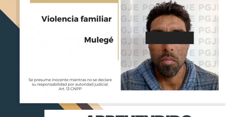 APREHENDE PGJE A UN SUJETO IMPUTADO POR VIOLENCIAFAMILIAR