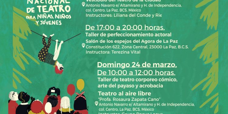 REALIZAN 16° MARATÓN NACIONAL DE TEATRO  PARA NIÑAS, NIÑOS Y JÓVENES