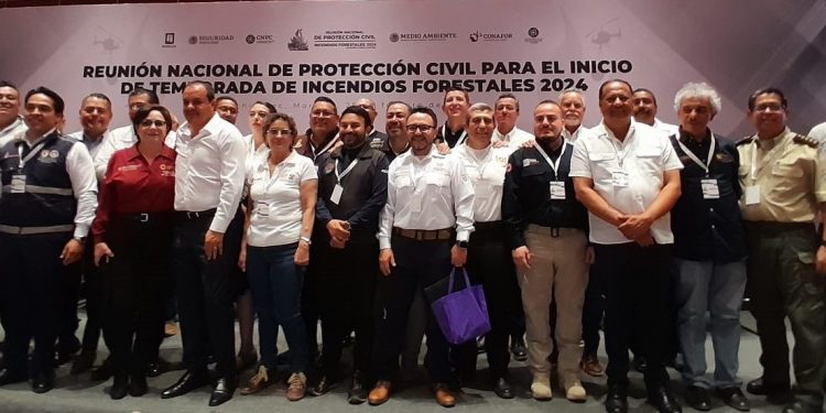 COORDINAN AUTORIDADES DE PROTECCIÓN CIVIL INICIO DE TEMPORADA DE INCENDIOS FORESTALES