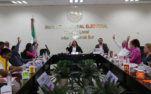 INE BCS PRESENTA AVANCES EN ORGANIZACIÓN DEL PROCESO ELECTORAL