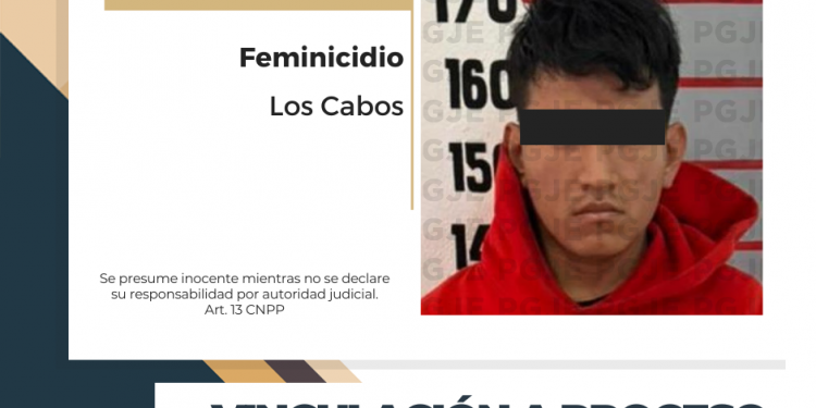 OBTIENE PGJE VINCULACIÓN A PROCESO PARA IMPUTADO POR FEMINICIDIO