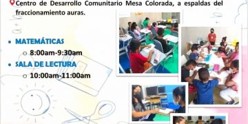 IMPARTE CURSOS Y TALLERES GRATUITOS EL CENTRO DE DESARROLLO COMUNITARIO DE LA COLONIA MESA COLORADA EN CSL
