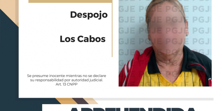 APREHENDE PGJE A UNA PERSONA POR DESPOJO
