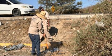 REALIZA SERVICIOS PÚBLICOS JORNADAS DE LIMPIEZA EN PARADEROS DE TRANSPORTE EN SJC