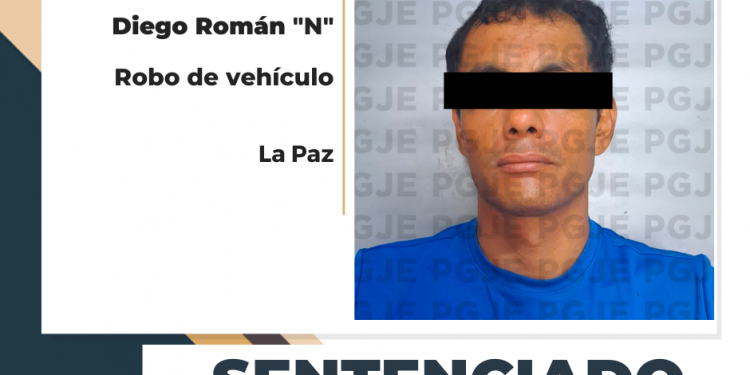 POR ROBO DE VEHÍCULO PASARÁ MÁS DE 2 AÑOS EN PRISIÓN