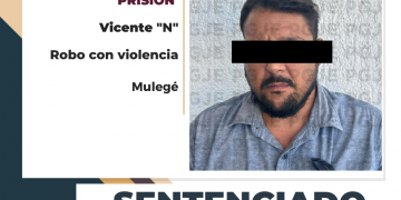EN JUICIO ORAL PGJE OBTIENE SENTENCIA DE MÁS DE 3 AÑOS DE PRISIÓN PARA RESPONSABLE DE ROBO CON VIOLENCIA EN SANTA ROSALÍA