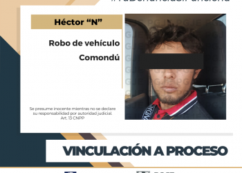PRISIÓN PREVENTIVA PARA IMPUTADO POR ROBO DE VEHÍCULO EN COMONDÚ