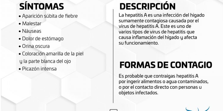 LA DIRECCIÓN MUNICIPAL DE SALUD DE LOS CABOS HACE UN LLAMADO A LA CIUDADANÍA PARA PREVENIR EL VIRUS DE LA HEPATITIS