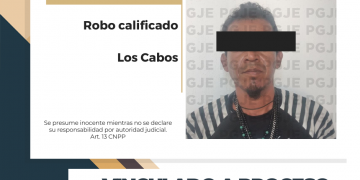 POR DELITO DE ROBO A NEGOCIACIÓN ERICK N QUEDA VINCULADO A PROCESO EN CABO SAN LUCAS