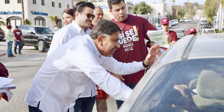 “VAMOS A TRABAJAR EN EQUIPO PARA DARLE A TODOS SANTOS LO QUE POR JUSTICIA MERECE “: HOMERO DAVIS